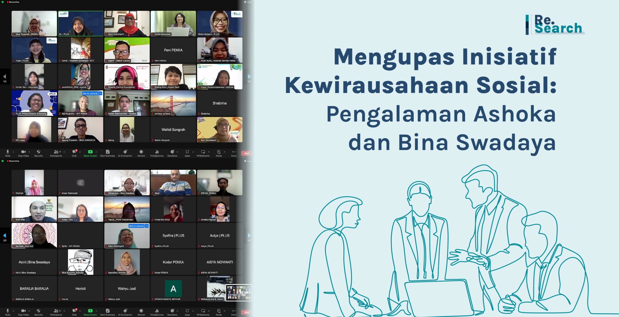 Mengupas Inisiatif Kewirausahaan Sosial Pengalaman Ashoka dan Bina Swadaya