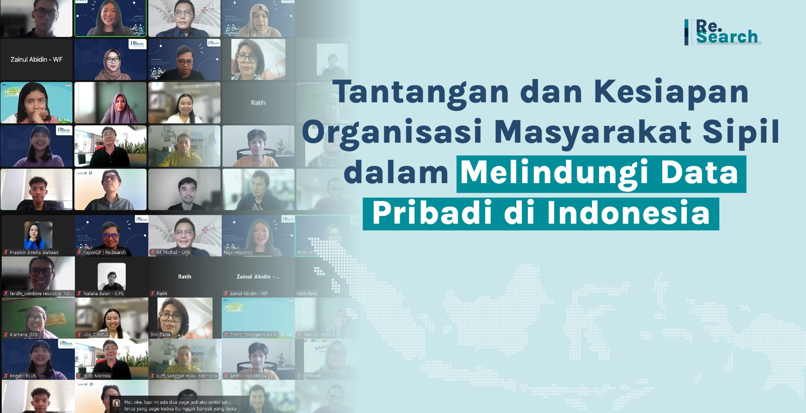 Tantangan dan Kesiapan Organisasi Masyarakat Sipil dalam Melindungi Data Pribadi di Indonesia